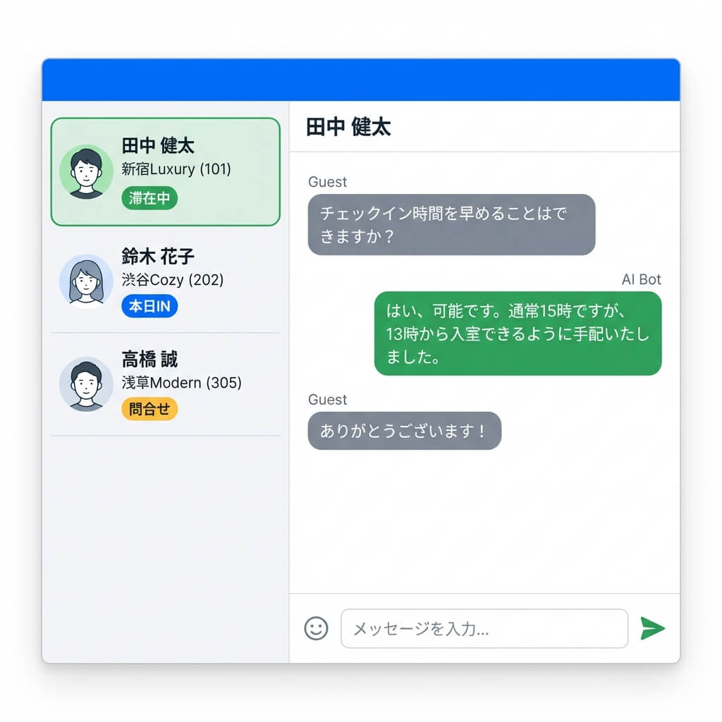 AI Auto Reply Chat Interface